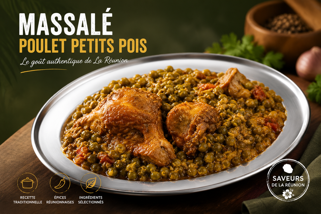 Massalé poulet petits pois