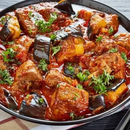 Rougail boucané bringelle