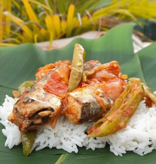 Sauce sardine aux gros piments