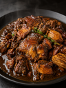 Steak poulet à la créole